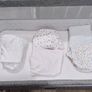 Fitted sheets and mattress protector for bedside crib Image 2