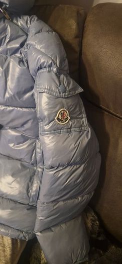 puffer jacket - baby blue - brand new with tags