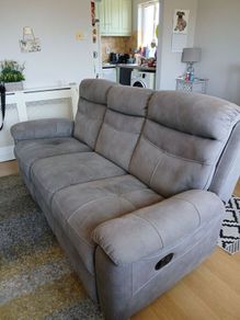 3 seater recliner sofa and reclining armchair