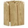 Border Rolls 3 pcs 120 cm Impregnated Pinewood Image 4