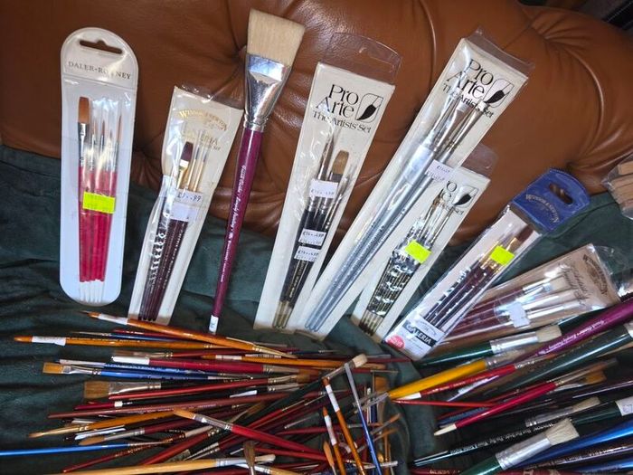 430X Professional Painting Brushes made in England Winsor Newton sable brushes Oil Painting Watercolour Hog bris