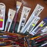 430X Professional Painting Brushes made in England Winsor Newton sable brushes Oil Painting Watercolour Hog bris Image 9