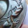 Vintage Heavy gauge Bronze Dish Image 4