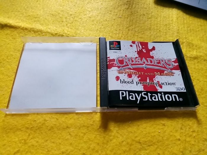 Crusaders of might and magic Blood pumping action PlayStation 1 Ps1 PlayStation 2 ps2 games Original