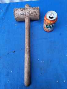 Vintage cricket mallet