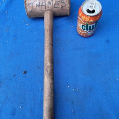 Vintage cricket mallet