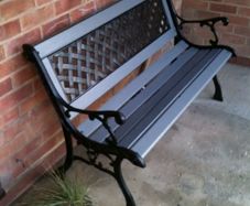 Garden Bench Ends Heavy Cast Iron.