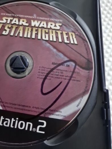 Star Wars Starfighter PlayStation2 Ps2 Games Original
