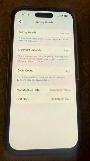 iphone16 128GB Black
