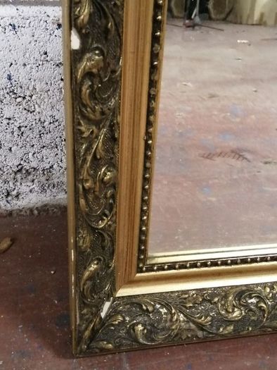 Vintage Gold Bevelled Mirror
