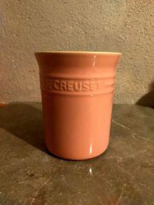 Individual Le Creuset Pink Utensil Holder