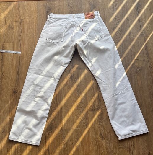 Levis jeans white denim