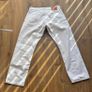 Levis jeans white denim Image 2