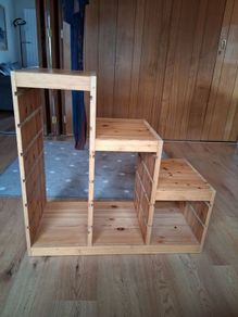 ikea trofast steps pine