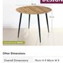 dining table four chairs Image 4