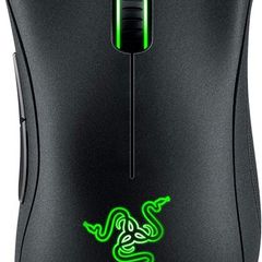 Razer DeathAdder Essential (2021) - Wired Gaming Mouse (Optical Sensor, 6400 DPI, 5 Programmable Buttons, Ergonomic Form Factor) Black