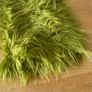 Faux Flokati Fur, Photography Prop, Faux Fur Rug, Newborn Fur, Newborn Baby Photography Image 2