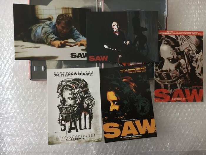Saw Directors Cut 10th Anniversary Steelbook Red Edition