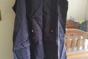 Navy Linen Dress