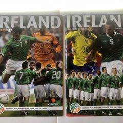 2 x Ireland Match Programmes 2004