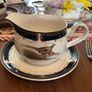 Vintage Noritake Keltcraft "Tranquil Glen" 38-Piece Dinner Set - Navy Blue & Gold - Made in Ireland Image 7
