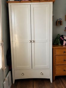 cream wardrobe