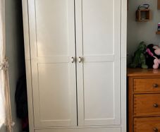 cream wardrobe