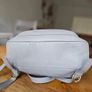 Genuine Coccinelle backbag grey leather rucksack Image 4