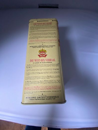 Vintage Weet Bix Tin