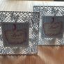 Small Metal Photo Frames (pair) Image 8