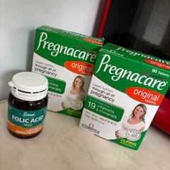 pregnacare and folic acid