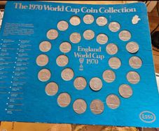 Esso 1970 World Cup Coins