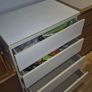 Classic IKEA Malm chest of 4 drawers in white Image 4