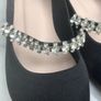 Beautiful Shoes Jewelled Ballerina Flats Size 41 Image 4