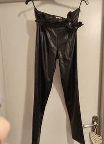 Leggings faux leather size M