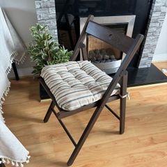 IKEA Frosvi folding chair and cushion