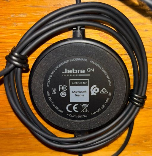 Jabra Evolve 30 UC Stereo Wired Headphone Model: ENC060