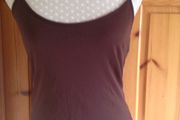 Size 10 Chocolate Brown Strappy Top