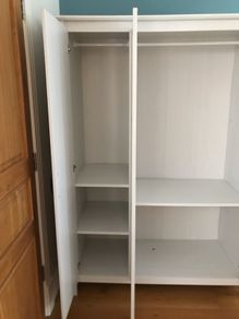 Solid beautiful white Wardrobe