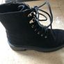Black lace up boots Image 6