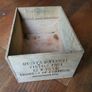 Vintage 1984 Delaforce Port Wooden Wine Crate, Dublin Stamped 1989 Image 2