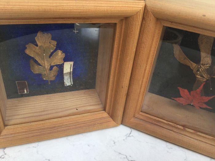 2 Mixed Media Art Works