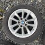 Genuine BMW 16' Alloy Wheels with Nearly New Yokohama Tyres Image 2