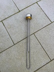incoloy dual immersion heating element