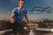 2 Dean rock Dublin legend signed photos