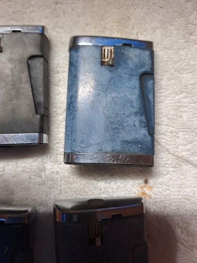 Ronson Old School gas lighters.