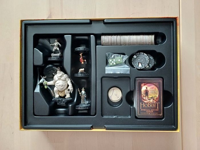The Hobbit - Journey to the Lonely Mountain Fantasy Strategy Miniatures Board Game OOP 2013
