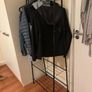 Black rack for clothes and shoes Image 2