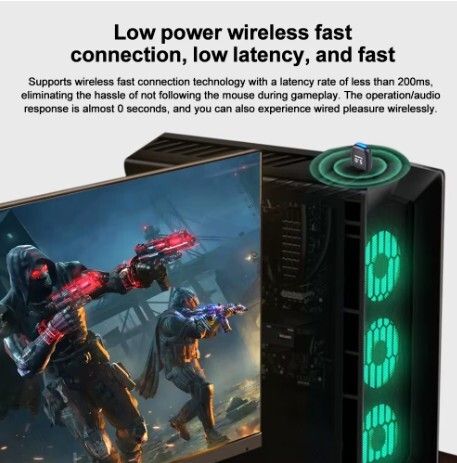 Bluetooth Adapter USB Bluetooth 5.4 for PC Dongle Adaptador Wireless Mouse Keyboard Music Audio Receiver USB Transmitter