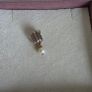 Pandora  charm with pearl drop and purple gemstone in great condition Image 8